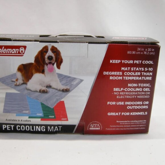 COLEMAN PET COOLING MAT STAYS 5-10 DEGRESS COLLER THAN ROOM TEMPERATURE - Picture 3 of 6